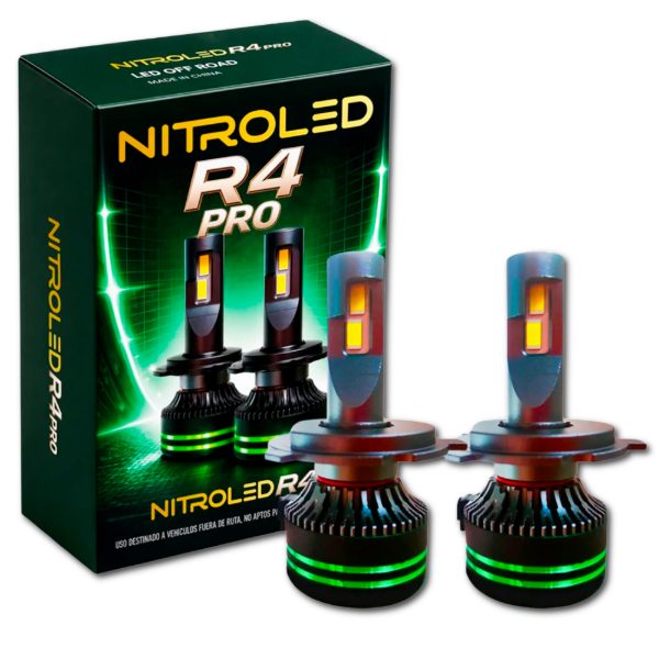 KIT DE LED NITROLED R4 PRO CANBUS PREMIUM 12V