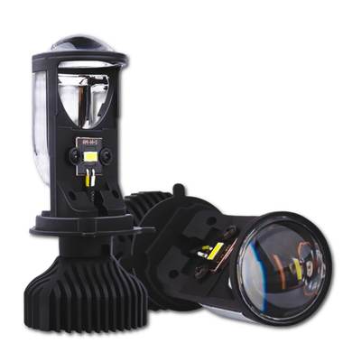 Foto 1 de KIT DE LED Y6 LUPA PROYECTORA H4