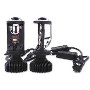 Foto 2 de KIT DE LED Y6 LUPA PROYECTORA H4