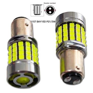 LED PREMIUM 12499 1157 P21/5W BLANCA PAR